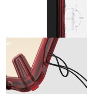 Удароустойчив хибриден кейс Ringke Fusion X за Huawei Mate 20 Lite, Черен