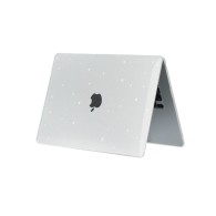 Калъф Tech-Protect Smartshell за Apple MacBook Air 15, 2023, Glitter Clear