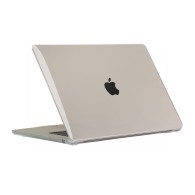 Калъф Tech-Protect Smartshell за Apple MacBook Air 15, 2023, Glitter Clear