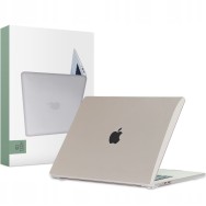 Калъф Tech-Protect Smartshell за Apple MacBook Air 15, 2023, Glitter Clear