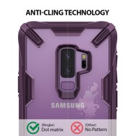 Удароустойчив хибриден кейс Ringke Fusion X за Samsung Galaxy S9 Plus, Лилав