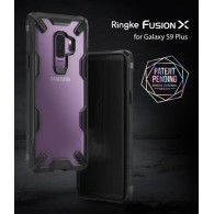 Удароустойчив хибриден кейс Ringke Fusion X за Samsung Galaxy S9 Plus, Черен