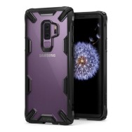 Удароустойчив хибриден кейс Ringke Fusion X за Samsung Galaxy S9 Plus, Черен