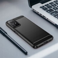 Калъф Tech-Protect TPUcarbon За Xiaomi Redmi Note 12S, Black