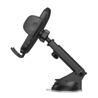 Стойка за кола и зарядно Tech-Protect CM15W-V1, Dashboard & Vent Car, Wireless, 15W, Черен