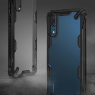 Удароустойчив хибриден кейс Ringke Fusion X за Huawei P20, Черен