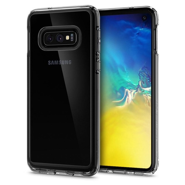 Spigen Ultra Hybrid хибриден кейс с най-висока степен на защита за Samsung Galaxy S10e, Crystal Clear