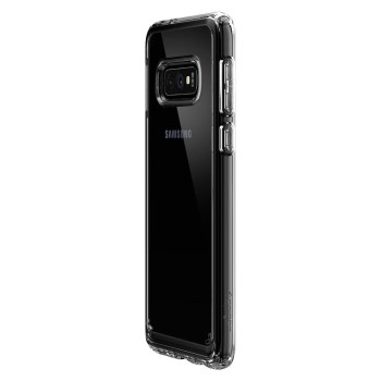 Spigen Ultra Hybrid хибриден кейс с най-висока степен на защита за Samsung Galaxy S10e, Crystal Clear