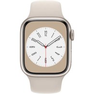 Apple Watch 8, GPS, Корпус Starlight Aluminium 41mm, Starlight Sport Band