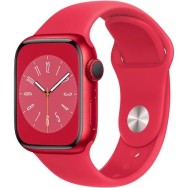 Apple Watch 8, GPS, Корпус RED Aluminium 41mm, RED Sport Band