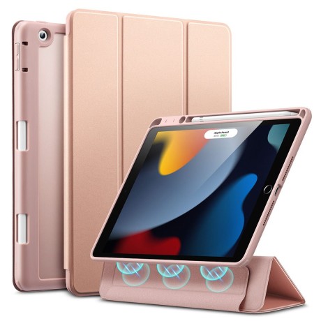 Калъф ESR REBOUND HYBRID за IPAD 10.2 2019/2020/2021, Frosted pink