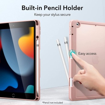 Калъф ESR REBOUND HYBRID за IPAD 10.2 2019/2020/2021, Frosted pink