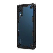 Удароустойчив хибриден кейс Ringke Fusion X за Huawei P20, Черен