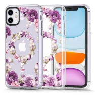 Калъф Tech-Protect MaGood Magsafe За iPhone 11, Rose Floral