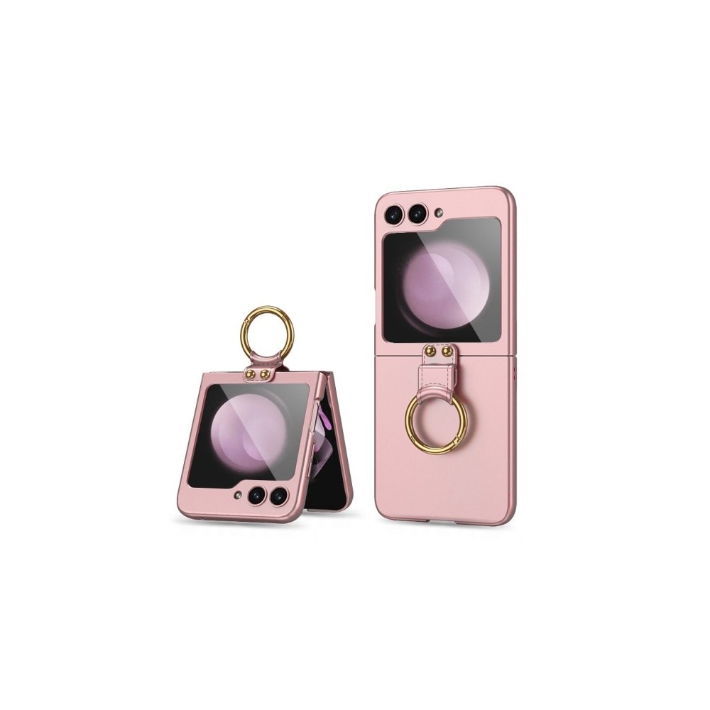 Калъф TECH-PROTECT iCon Ring за Samsung Z Flip 5, Rose Gold