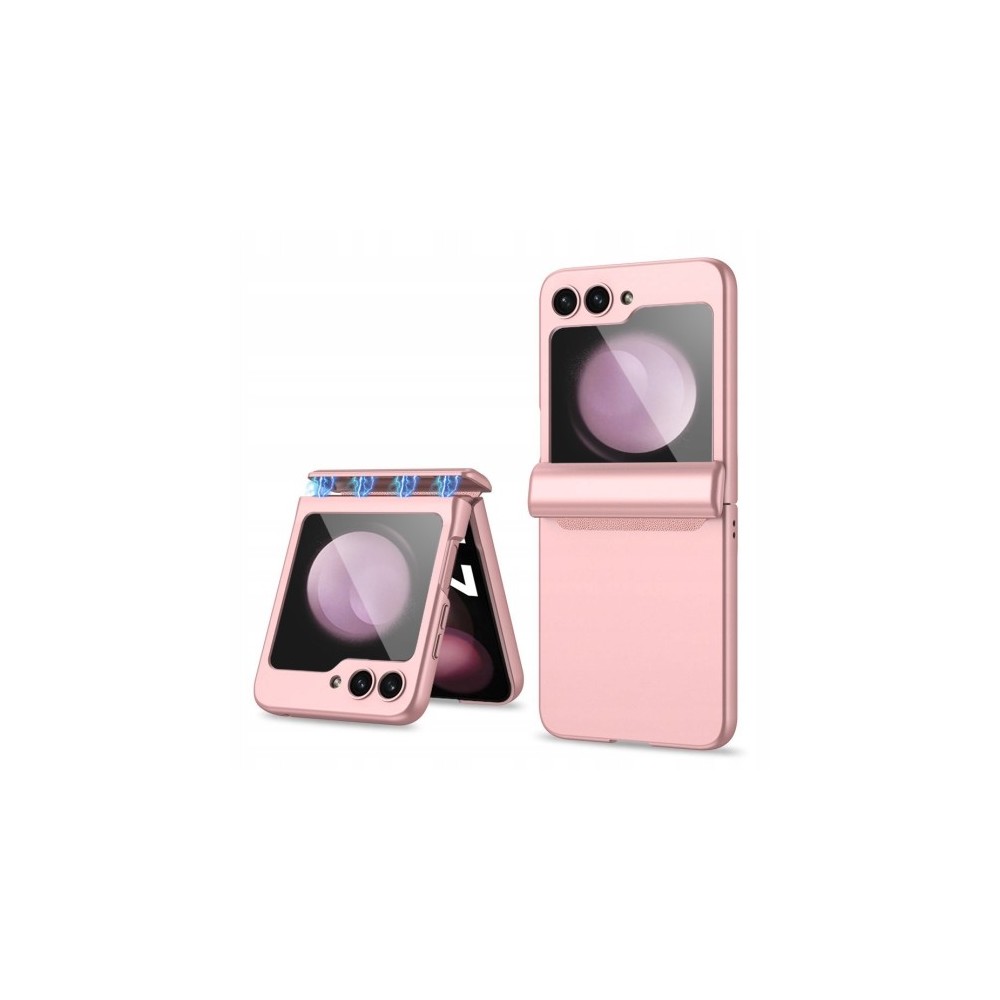 Калъф TECH-PROTECT iCon Magnetic за Samsung Z Flip 5, Rose Gold