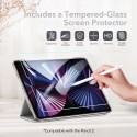 Калъф+ стъклен протектор ESR ASCEND TRIFOLD & TEMPERED GLASS за IPAD PRO 11 2021, Сив