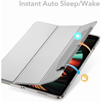 Калъф ESR ASCEND TRIFOLD за IPAD PRO 12.9 2021, Silver grey