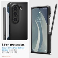 Калъф Spigen Thin Fit Pen за Samsung Galaxy Z Fold 5, Black