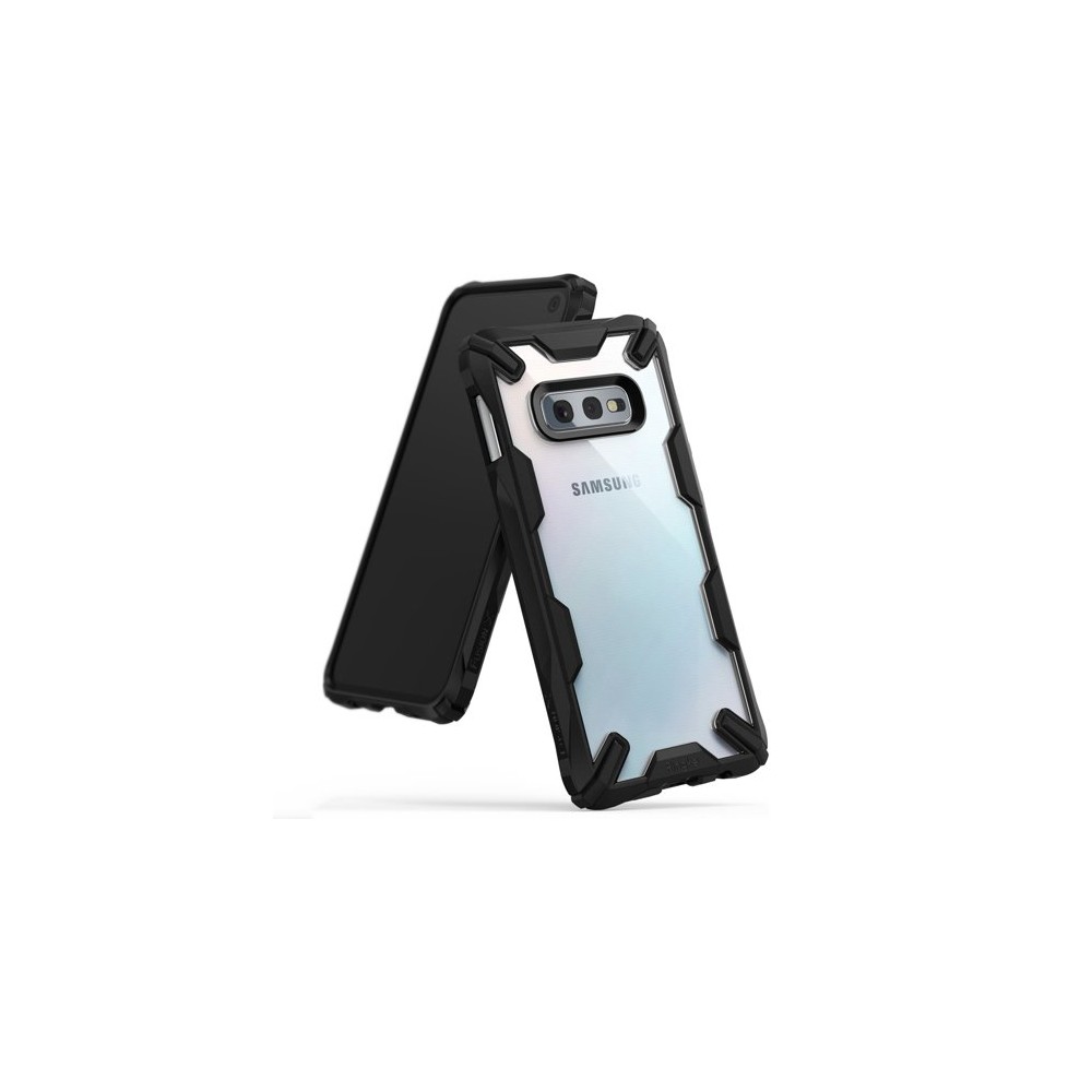 Удароустойчив хибриден кейс Ringke Fusion X за Samsung Galaxy S10e, Черен
