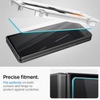 Стъклен протектор Spigen Glas.TR ”EZ FIT”, 2-Pack за Samsung Galaxy Z Fold 5, Clear
