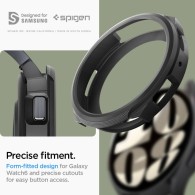 Калъф Spigen Liquid Air за Samsung Galaxy Watch 6, 44mm, Matte Black