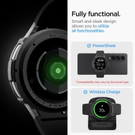 Калъф Spigen Liquid Air за Samsung Galaxy Watch 6 Classic, 43mm, Matte Black
