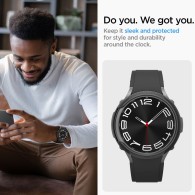 Калъф Spigen Liquid Air за Samsung Galaxy Watch 6 Classic, 47mm, Matte Black