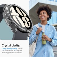 Калъф Spigen Ultra Hybrid за Samsung Galaxy Watch 6, 44mm, Crystal Clear