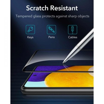 Стъклен протектор ESR SCREEN SHIELD 3D 2-PACK за SAMSUNG GALAXY A52/A52S, Черен