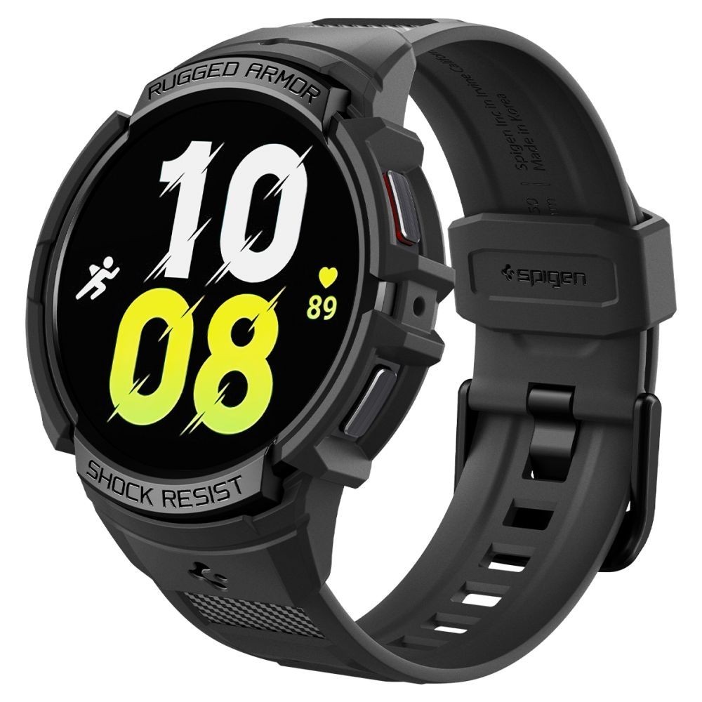 Калъф Spigen Rugged Armor Pro за Samsung Galaxy Watch 6, 40mm, Matte Black