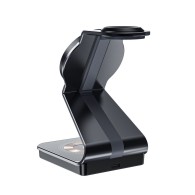 Безжично зарядно Tech-Protect QI15W-A29, 3in1, Magnetic Wireless Magsafe, 15W, Черен