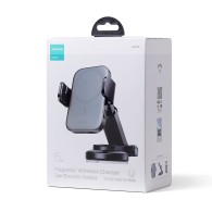 Безжично зарядно Joyroom JR-ZS295, Magnetic Wireless Magsafe, 15W, Dashboard, Черен