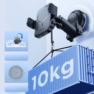 Безжично зарядно Joyroom JR-ZS295, Magnetic Wireless Magsafe, 15W, Dashboard, Черен