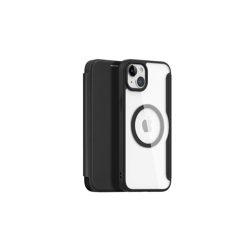 Калъф Dux Ducis Skin X Pro Magnetic Flip MagSafe за iPhone 15, Black