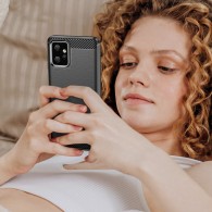 Калъф fixGuard FlexCarbon за Motorola Moto G Power 2023, Black