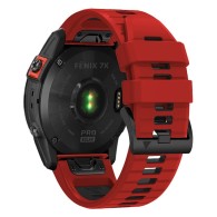 Каишка Tech-Protect iconBand Pro за Garmin Fenix 5 / 6 / 6 Prо / 7, Red Black