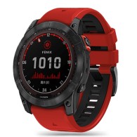 Каишка Tech-Protect iconBand Pro за Garmin Fenix 3 / 5X / 3HR / 5X Plus / 6X / 6X Pro / 7X, Black Red