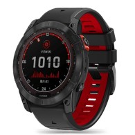 Каишка Tech-Protect iconBand Pro за Garmin Fenix 3 / 5X / 3HR / 5X Plus / 6X / 6X Pro / 7X, Black Red