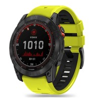 Каишка Tech-Protect iconBand Pro за Garmin Fenix 3 / 5X / 3HR / 5X Plus / 6X / 6X Pro / 7X, Lime Black