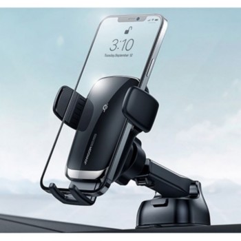 Поставка с безжично зареждане JOYROOM JR-ZS248 DASHBOARD CAR MOUNT, Черен