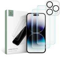 Стъклен Протектор Tech-Protect Supreme Set за Apple iPhone 15 Pro Max, Clear
