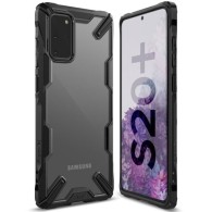 Удароустойчив хибриден кейс Ringke Fusion X за Samsung Galaxy S20 Plus, Черен