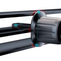 Стойка за Кола Dudao F5Pro, AirVent Универсален, Black