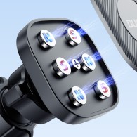 Стойка за Кола Dudao F6C+ Magnetic Ventilation Grille, Универсален, Black