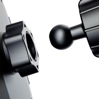 Стойка за Кола Dudao F2C, 360° Multi-angle Rotation Air Outlet, Универсален, Black