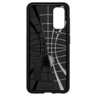 Spigen Slim Armor хибриден кейс с най-висока степен на защита за Samsung Galaxy S20, Black