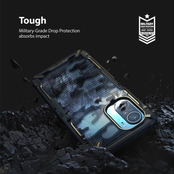 Калъф RINGKE FUSION X за XIAOMI POCO F3/MI 11i, Camo black