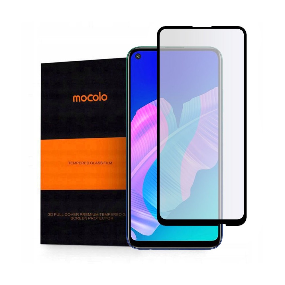 Стъклен протектор MOCOLO TG Full Glue Huawei P40 Lite E,Черен