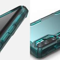 Удароустойчив хибриден кейс Ringke Fusion X за Xiaomi Mi Not Pro / Mi CC9 Pro, Зелен